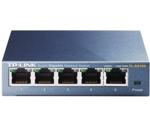 Switch TP-LINK 5x10Base-T / 100Base-TX / 1000Base-T TL-SG105
