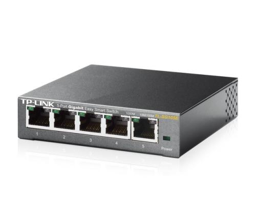 Switch TP-LINK 5x10Base-T / 100Base-TX / 1000Base-T TL-SG105E