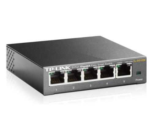 Switch TP-LINK 5x10Base-T / 100Base-TX / 1000Base-T TL-SG105E
