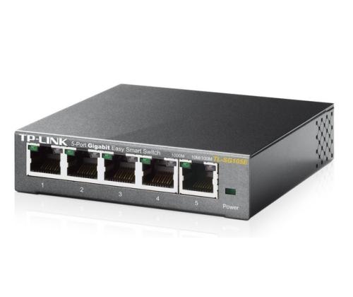 Switch TP-LINK 5x10Base-T / 100Base-TX / 1000Base-T TL-SG105E