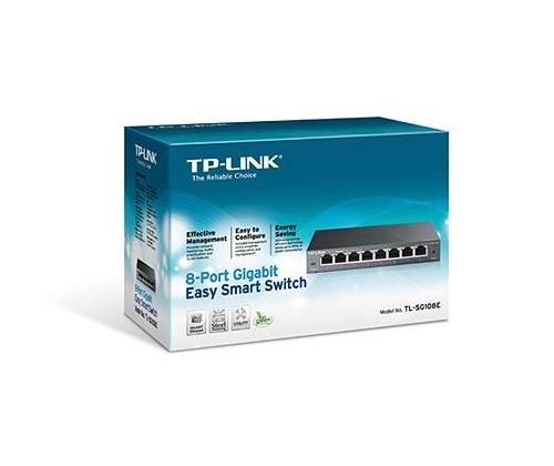 Switch TP-LINK 8xRJ45 TL-SG108E