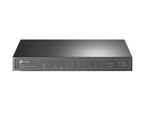 Switch TP-LINK TL-SG1210P Desktop/pedestal 9x10Base-T / 100Base-TX / 1000Base-T 1xSFP PoE+ ports...