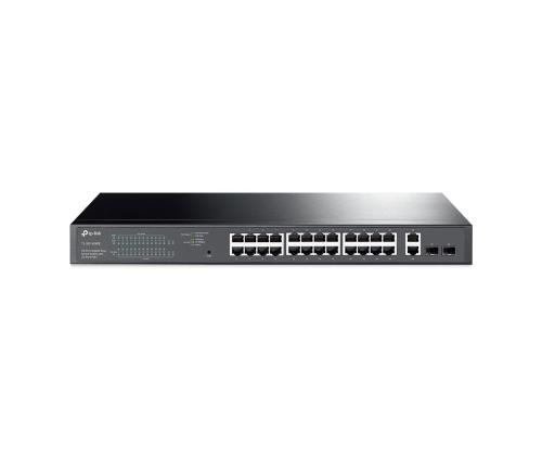Switch TP-LINK Desktop/pedestal 28x10Base-T / 100Base-TX / 1000Base-T PoE+ ports 24 250 Watts TL...