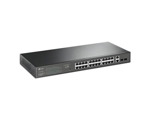 Switch TP-LINK Desktop/pedestal 28x10Base-T / 100Base-TX / 1000Base-T PoE+ ports 24 250 Watts TL...