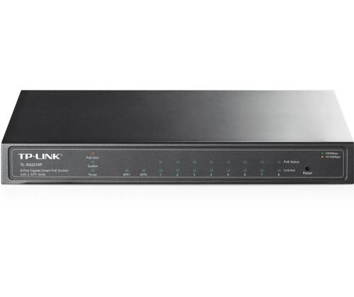 Switch TP-LINK Omada TL-SG2210P Type L2 Desktop/pedestal 8x10Base-T / 100Base-TX / 1000Base-T...