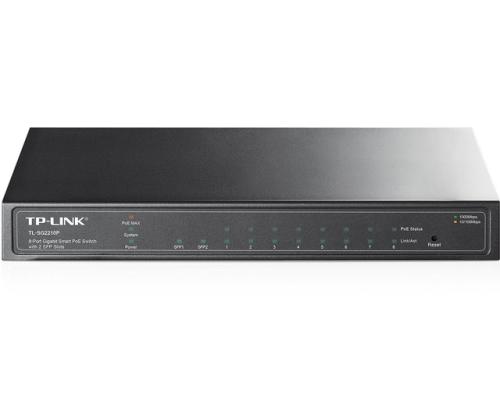 Switch TP-LINK Omada TL-SG2210P Type L2 Desktop/pedestal 8x10Base-T / 100Base-TX / 1000Base-T...