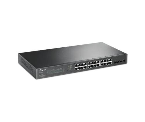 Switch TP-LINK Omada TL-SG2428P Type L2+ 24x10Base-T / 100Base-TX / 1000Base-T 4xSFP PoE+ ports...