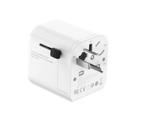 POWER ADAPTER GROUNDED 20W/WHT TPA-EU1A1C20-01-W GEMBIRD