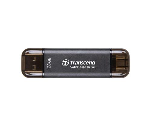 External SSD TRANSCEND ESD310C 128GB USB-C USB 3D NAND TS128GESD310C