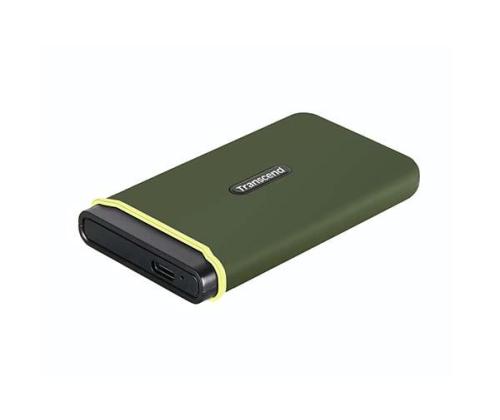 External SSD TRANSCEND ESD380C 1TB USB 3.2 3D NAND Write speed 2000 MBytes/sec Read speed 2000...