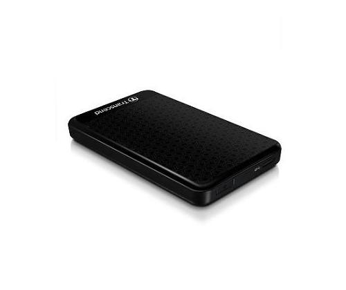 External HDD TRANSCEND StoreJet 1TB USB 3.0 Colour Black TS1TSJ25A3K