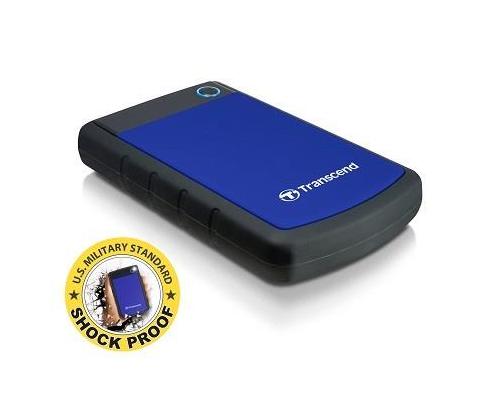 External HDD TRANSCEND StoreJet 1TB USB 3.0 Colour Blue TS1TSJ25H3B