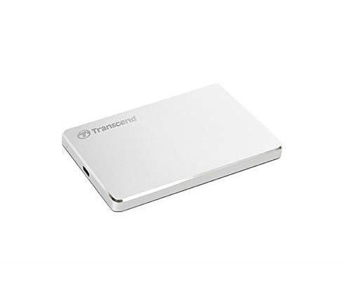 External HDD TRANSCEND StoreJet 2TB USB 3.1 Colour Silver TS2TSJ25C3S