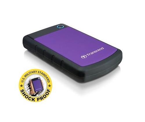 External HDD TRANSCEND StoreJet 2TB USB 3.0 Colour Purple TS2TSJ25H3P