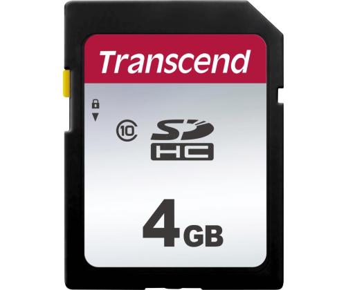 MEMORY SDHC 4GB C10/TS4GSDC300S TRANSCEND