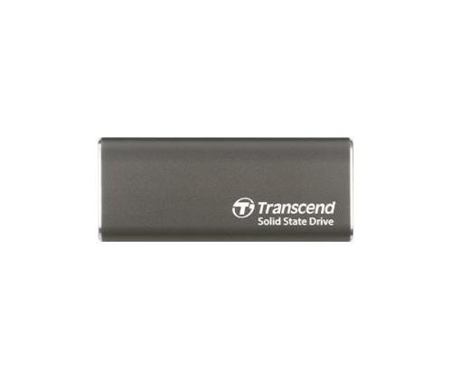 External SSD TRANSCEND ESD265C 500GB USB-C 3D NAND Write speed 950 MBytes/sec Read speed 1050...