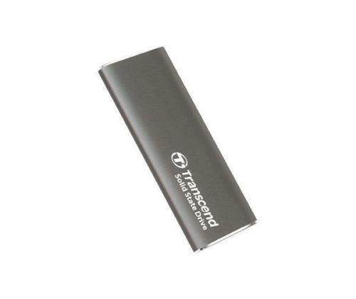 External SSD TRANSCEND ESD265C 500GB USB-C 3D NAND Write speed 950 MBytes/sec Read speed 1050...