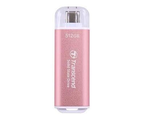 SSD USB-C 512GB EXT. PINK/TS512GESD300P TRANSCEND