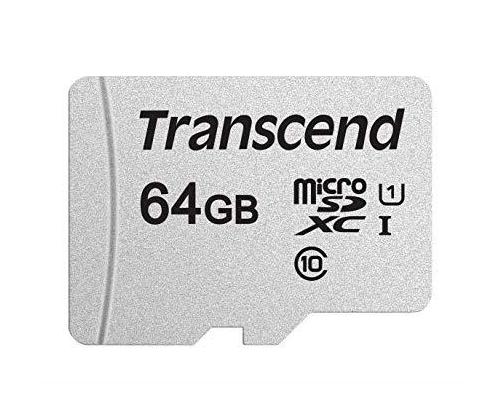 MEMORY MICRO SDXC 64GB/C10 TS64GUSD300S TRANSCEND