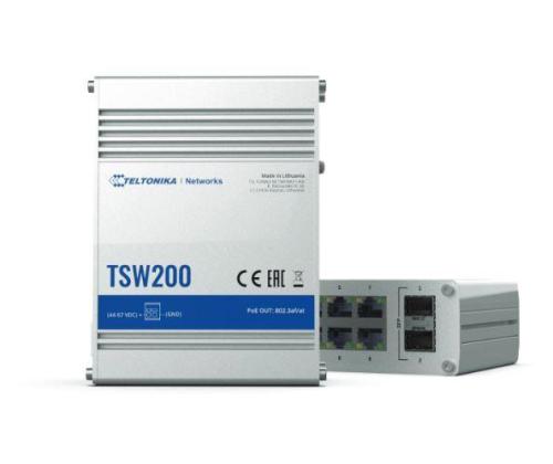 Switch TELTONIKA TSW200 PoE ports 8 240 Watts TSW200