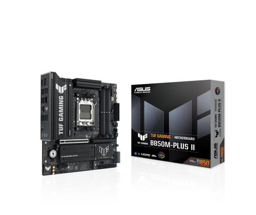 Mainboard ASUS AMD B850 SAM5 Micro-ATX Memory DDR5 Memory slots 4 TUFGAMINGB850M-PLUSII