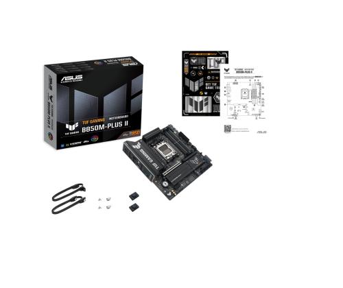 Mainboard ASUS AMD B850 SAM5 Micro-ATX Memory DDR5 Memory slots 4 TUFGAMINGB850M-PLUSII