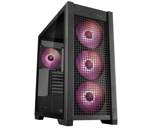 Case ASUS TUF Gaming GT302 ARGB MidiTower Case product features Transparent panel Not included...