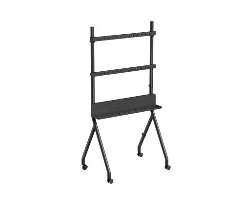 TV SET ACC FLOOR STAND 55-86"/BLACK TVS-86F-02 GEMBIRD