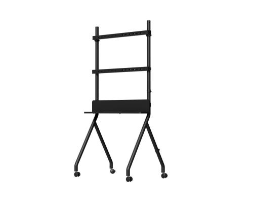 TV SET ACC FLOOR STAND 55-86"/BLACK TVS-86F-02 GEMBIRD