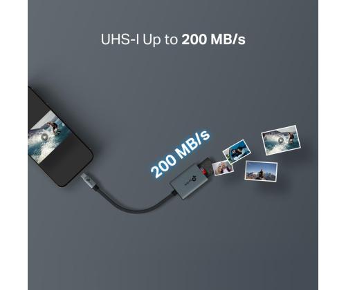 MEMORY READER USB-C SD&MICROSD/UA430C TP-LINK