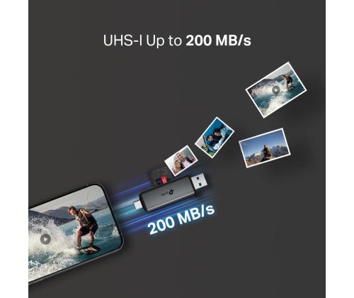 MEMORY READER USB-C SD&MICROSD/UA430D TP-LINK