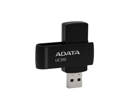 MEMORY DRIVE FLASH USB3.2 64GB/BLACK UC310-64G-RBK ADATA