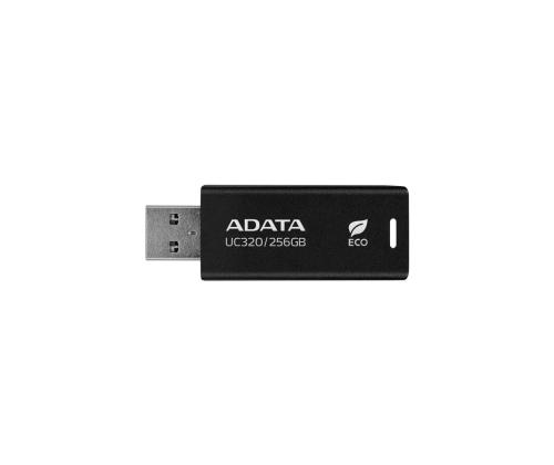 MEMORY DRIVE FLASH USB3.2 256G/BLACK UC320-256G-RBK/BK ADATA
