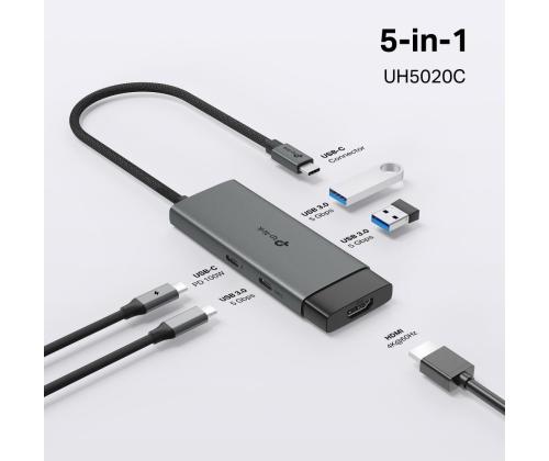 I/O HUB USB-C 5PORT/UH5020C TP-LINK