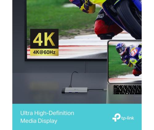 I/O HUB USB-C 6PORT/UH6120C TP-LINK