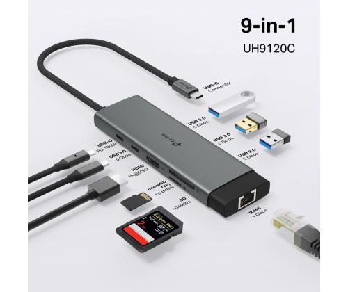 I/O HUB USB-C 9PORT/UH9120C TP-LINK