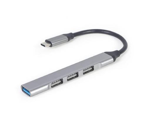 I/O HUB USB-C 4PORT/UHB-CM-U3P1U2P3-03 GEMBIRD