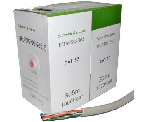 CABLE CAT5E UTP 305M GRAY/UPC-5004E-SOL GEMBIRD