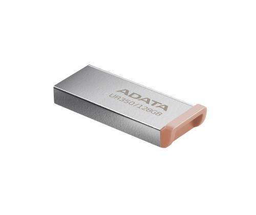 MEMORY DRIVE FLASH USB3.2 128G/BROWN UR350-128G-RSR/BG ADATA