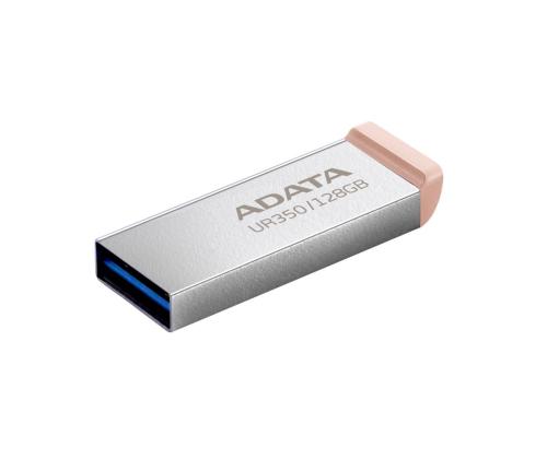 MEMORY DRIVE FLASH USB3.2 128G/BROWN UR350-128G-RSR/BG ADATA
