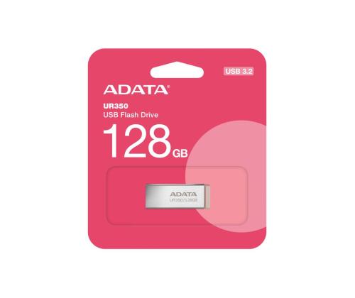 MEMORY DRIVE FLASH USB3.2 128G/BROWN UR350-128G-RSR/BG ADATA