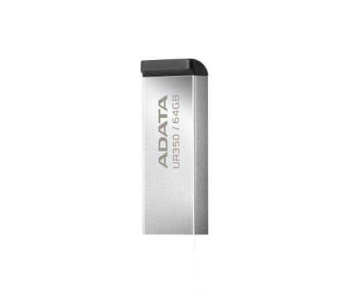 MEMORY DRIVE FLASH USB3.2 64GB/BLACK UR350-64G-RSR/BK ADATA