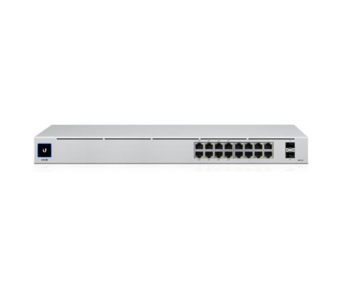 Switch UBIQUITI USW-16-POE Type L2 Desktop/pedestal Rack 16x10Base-T / 100Base-TX / 1000Base-T...