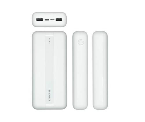 POWER BANK USB 20000MAH/VA2081 WHITE RIVACASE