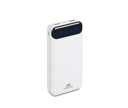 POWER BANK USB 20000MAH/WHITE VA2280 RIVACASE