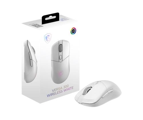 MOUSE USB OPTICAL WRL GAMING/VERSA 300 W WHITE MSI