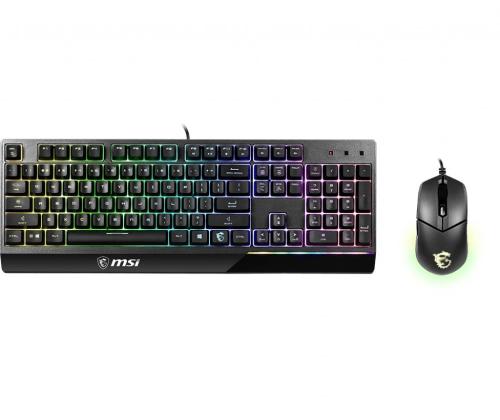 KEYBOARD +MOUSE/VIGOR GK30 COMBO US MSI