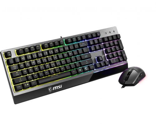 KEYBOARD +MOUSE/VIGOR GK30 COMBO US MSI