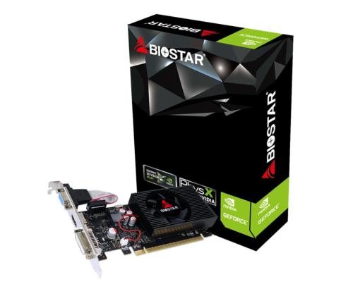 Graphics Card BIOSTAR NVIDIA GeForce GT 730 700 MHz 2 GB GDDR3 128 bit PCI Express 2.0 Active...