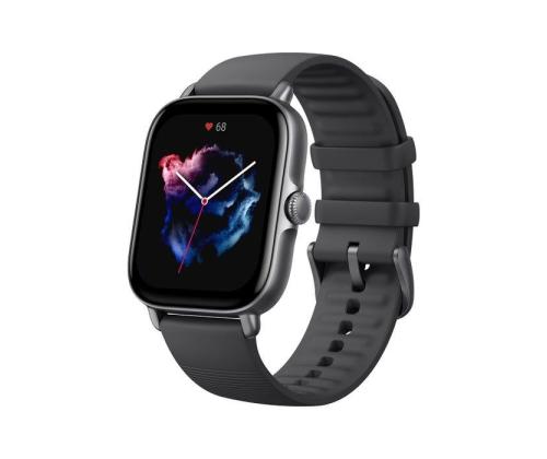 SMARTWATCH AMAZFIT GTS 3/A2035 GRAPHITE BLACK HUAMI